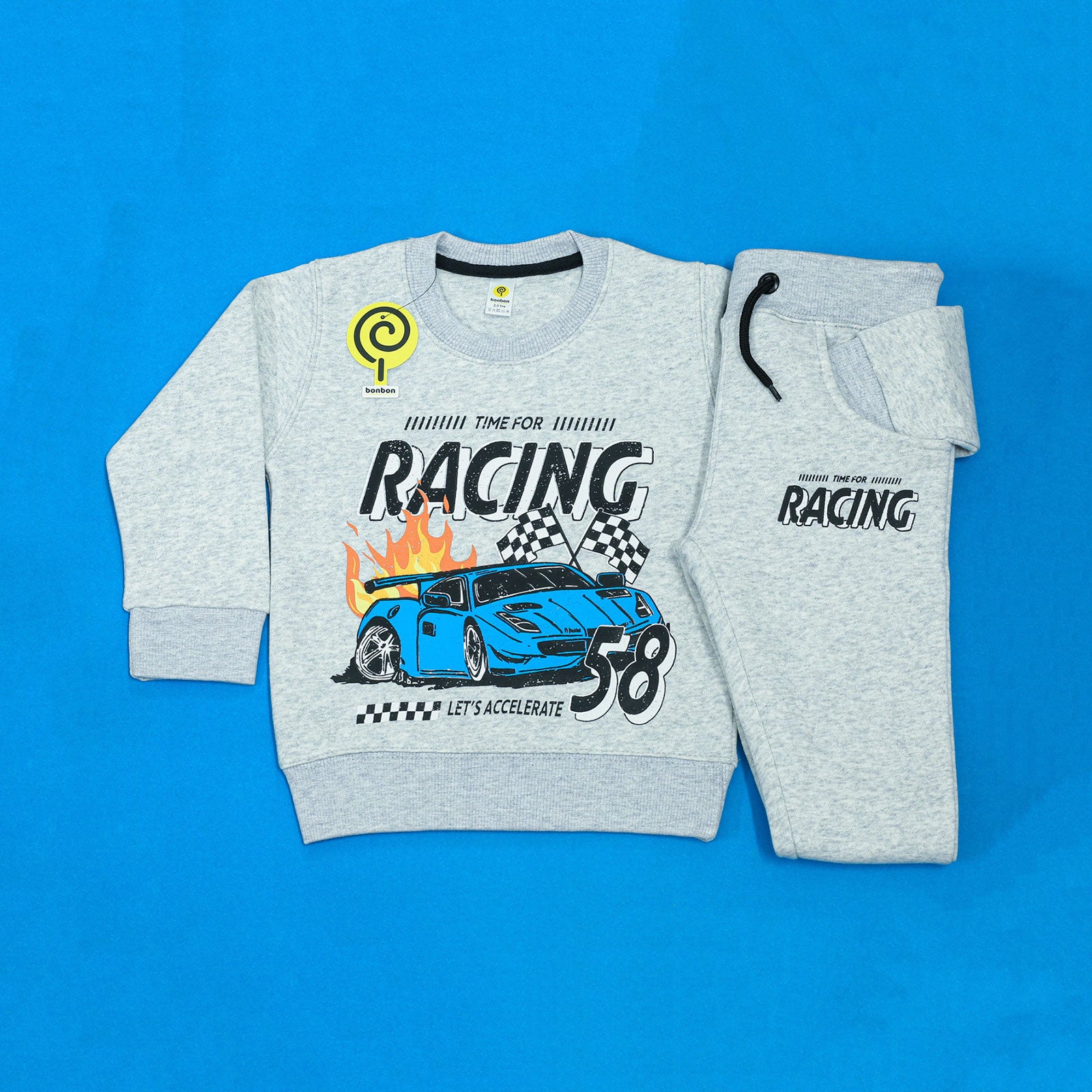 Racing Car Oatmeal Tracksuit