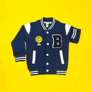 Navy Varsity Jacket