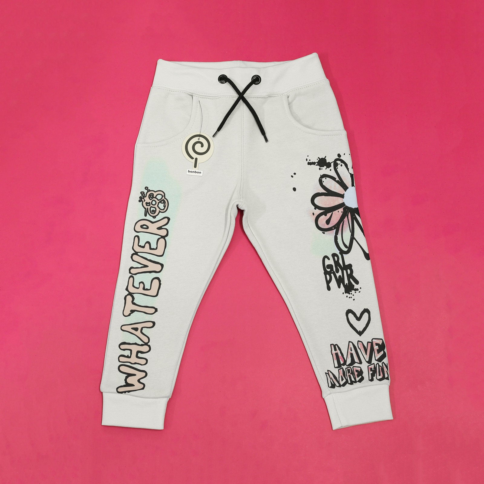 Have More Fun Ivory Tracksuit