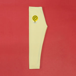 Pastel Yellow Winter Tights BW345