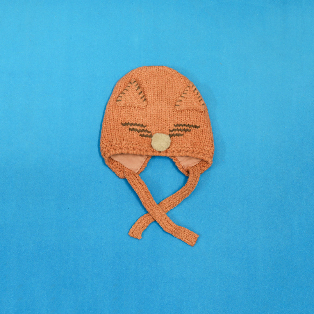 The Cat Beanie 4-7 Yr