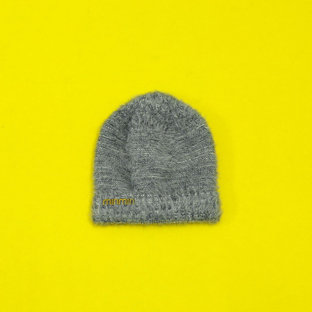 Faux Rabbit Fur Beanie 3-12 Mo