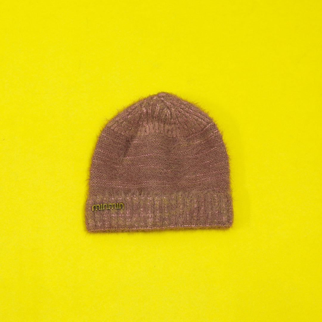 Faux Rabbit Fur Beanie 3-12 Mo