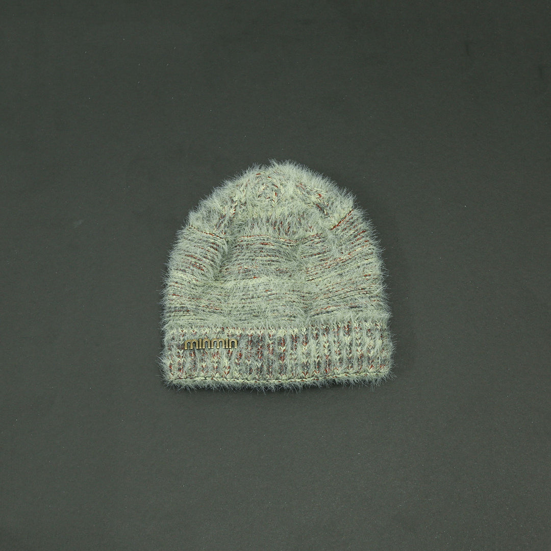 Faux Rabbit Fur Beanie 3-12 Mo