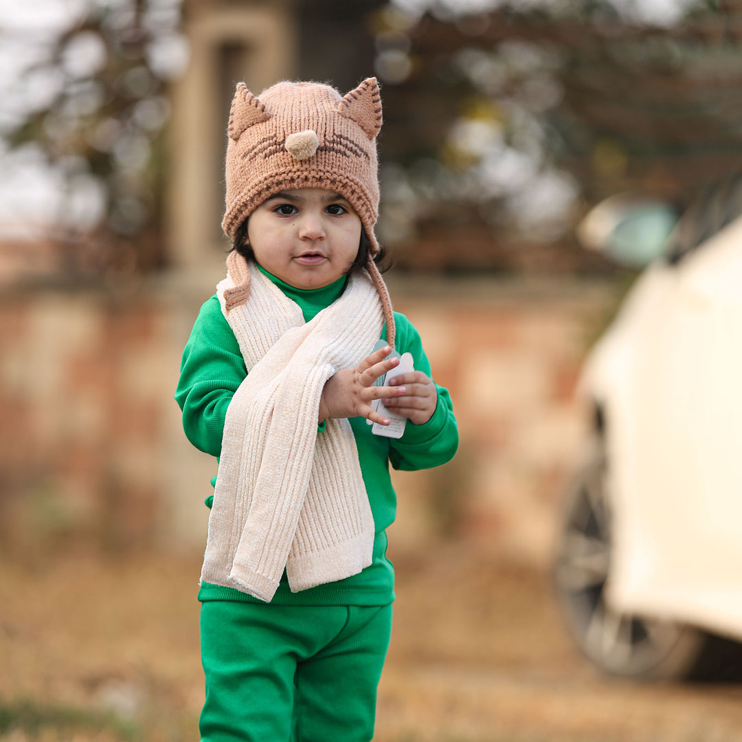 The Cat Beanie 4-7 Yr
