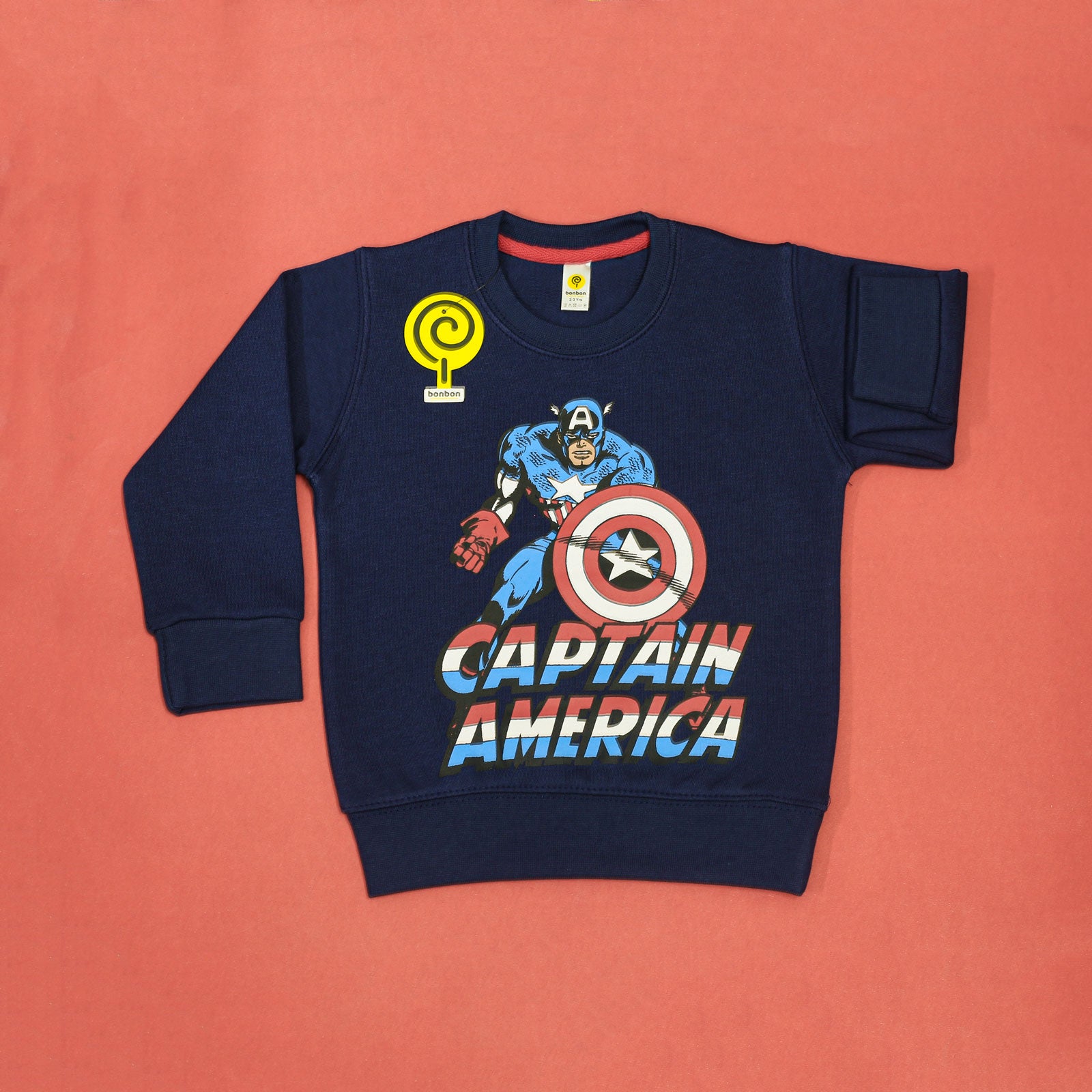 Captain America Navy Sweatshirt