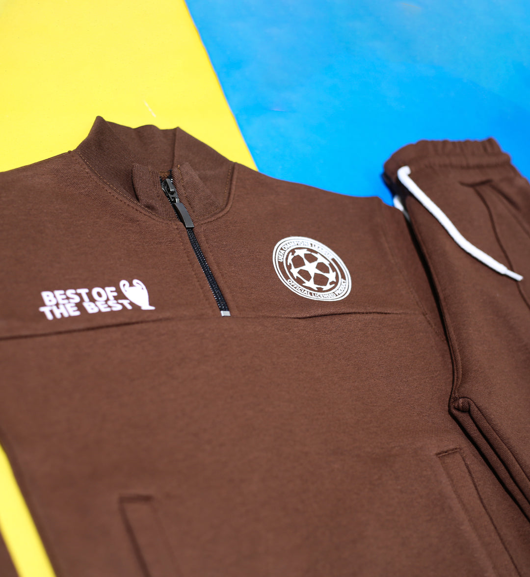 Kick Off Mock-Neck Set