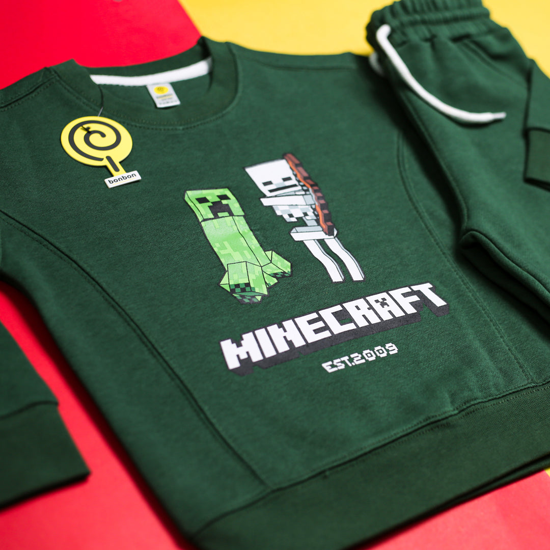 Minecraft Sweatshirt Set