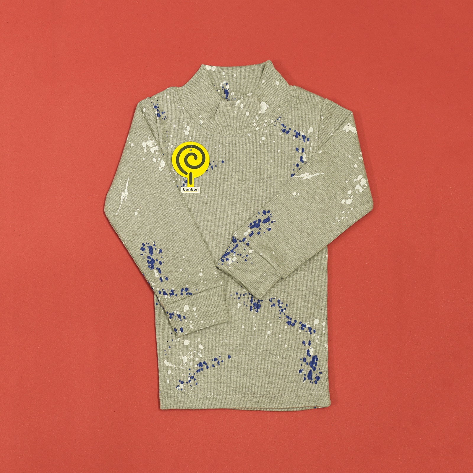 Heather Grey Printed Thermal BW44
