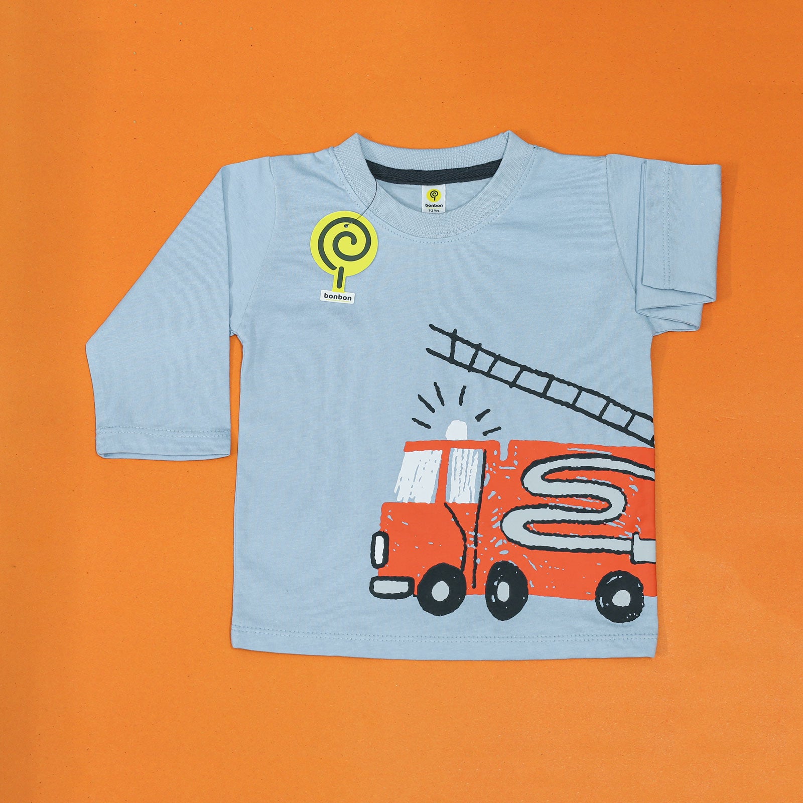 Fire Engine Sky Full-Sleeves Tee