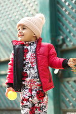 Load image into Gallery viewer, Red Full Sleeves Puffer Jacket V3
