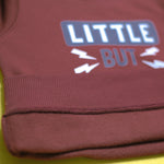 Load image into Gallery viewer, Little But Loud Maroon Tracksuit – photo 3
