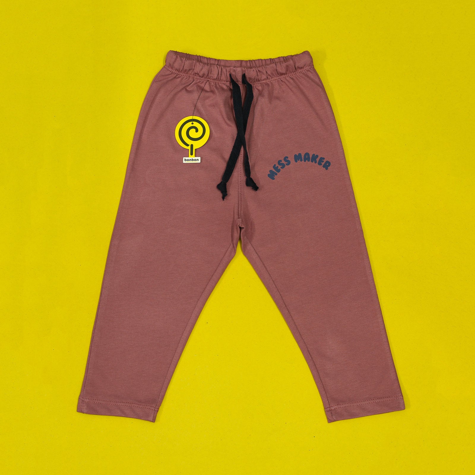 Mess Maker White & Pink PJ'S