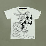 Load image into Gallery viewer, Space Jam White &amp; Grey Twinset
