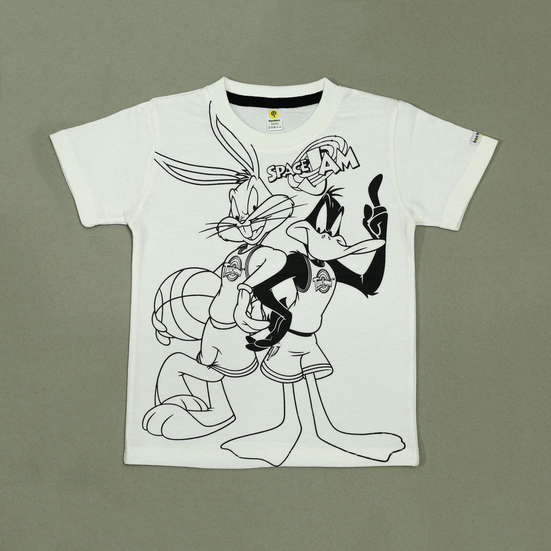 Space Jam White Tee