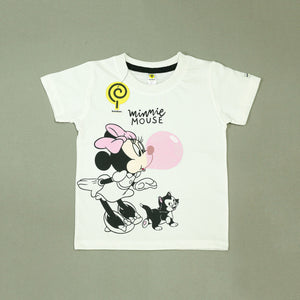 Minnie Mouse White Tee