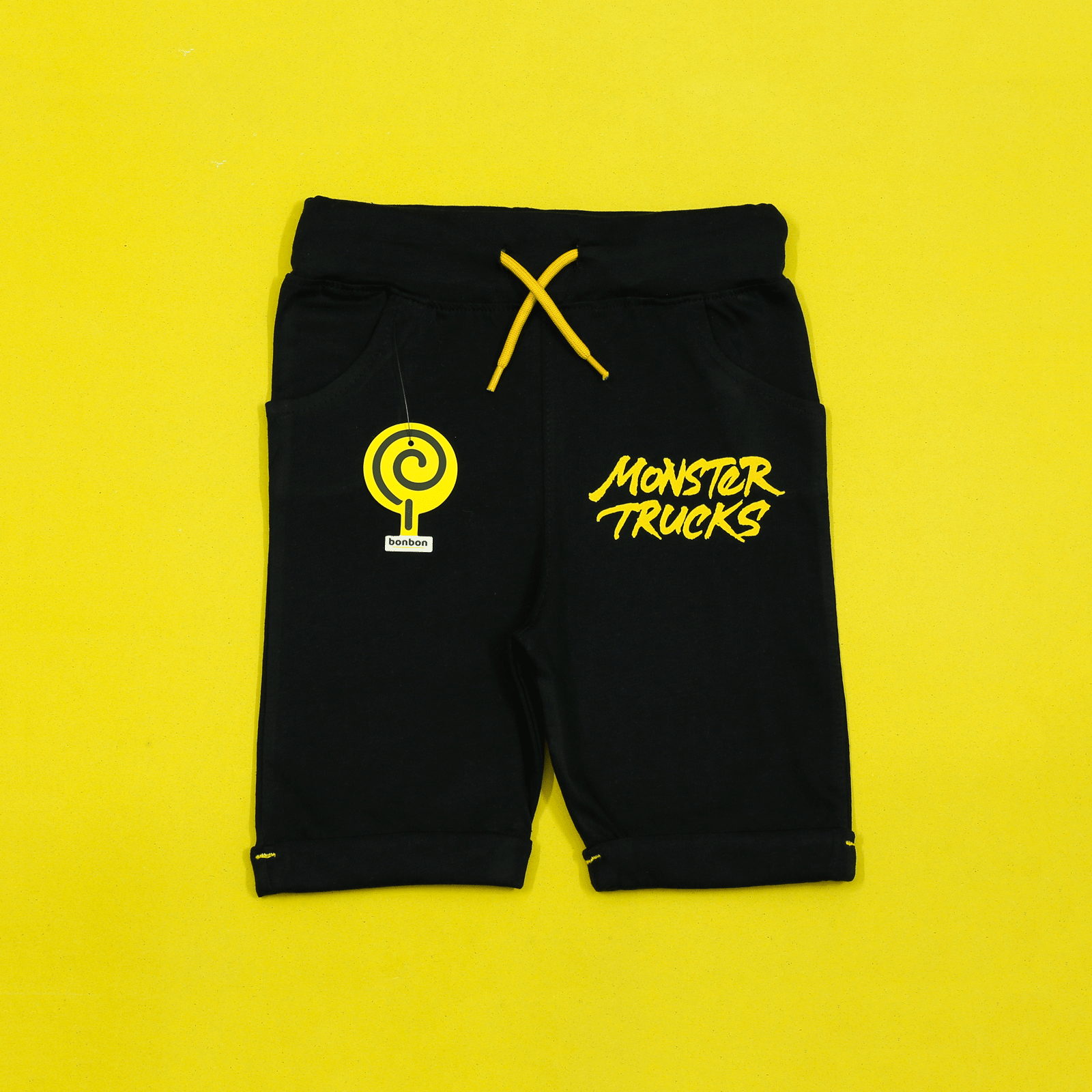 Monster Truck Black Shorts