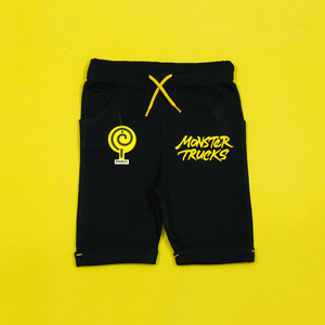 Monster Truck Black Shorts