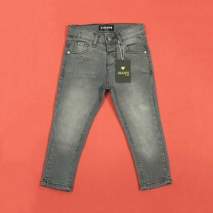 Grey Blasted Pants