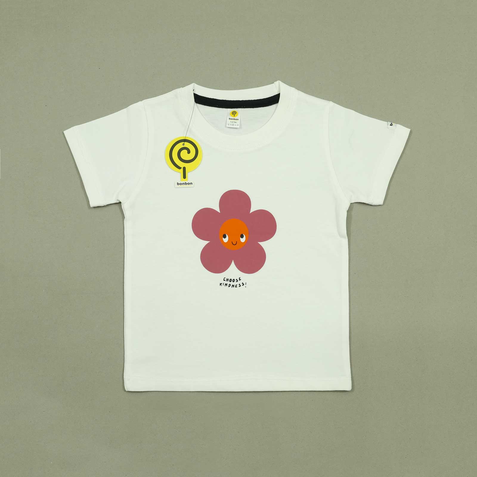 Choose Kindness White & Deep Salmon PJ's