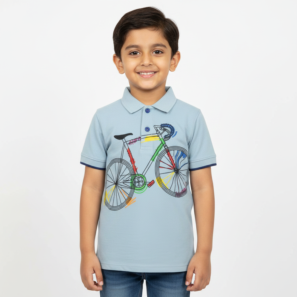 Cycle Sky-Blue Polo