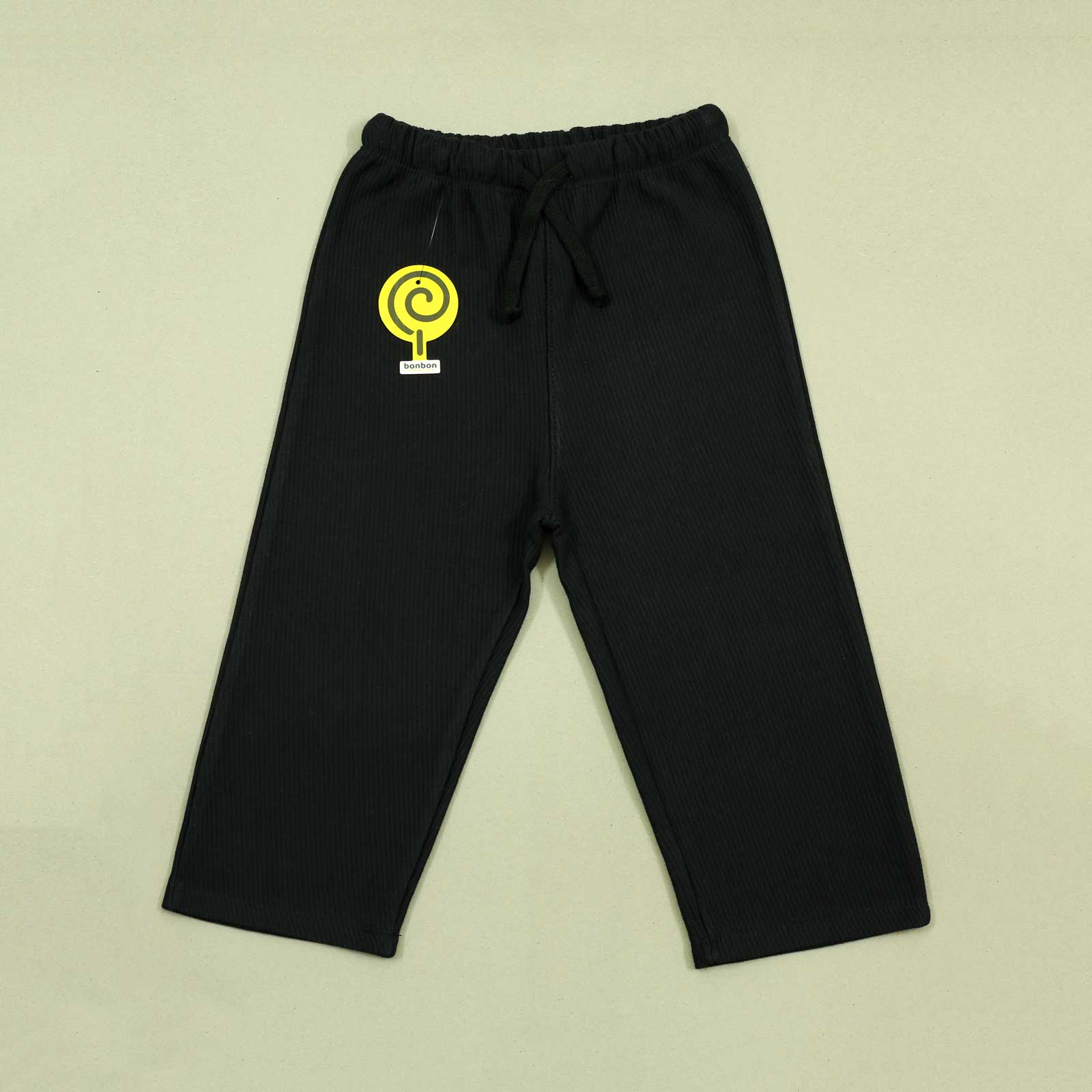 Black Wide Leg Trousers V2