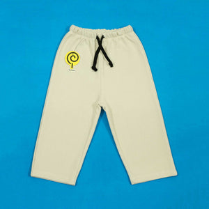 Ivory Wide Leg Trousers