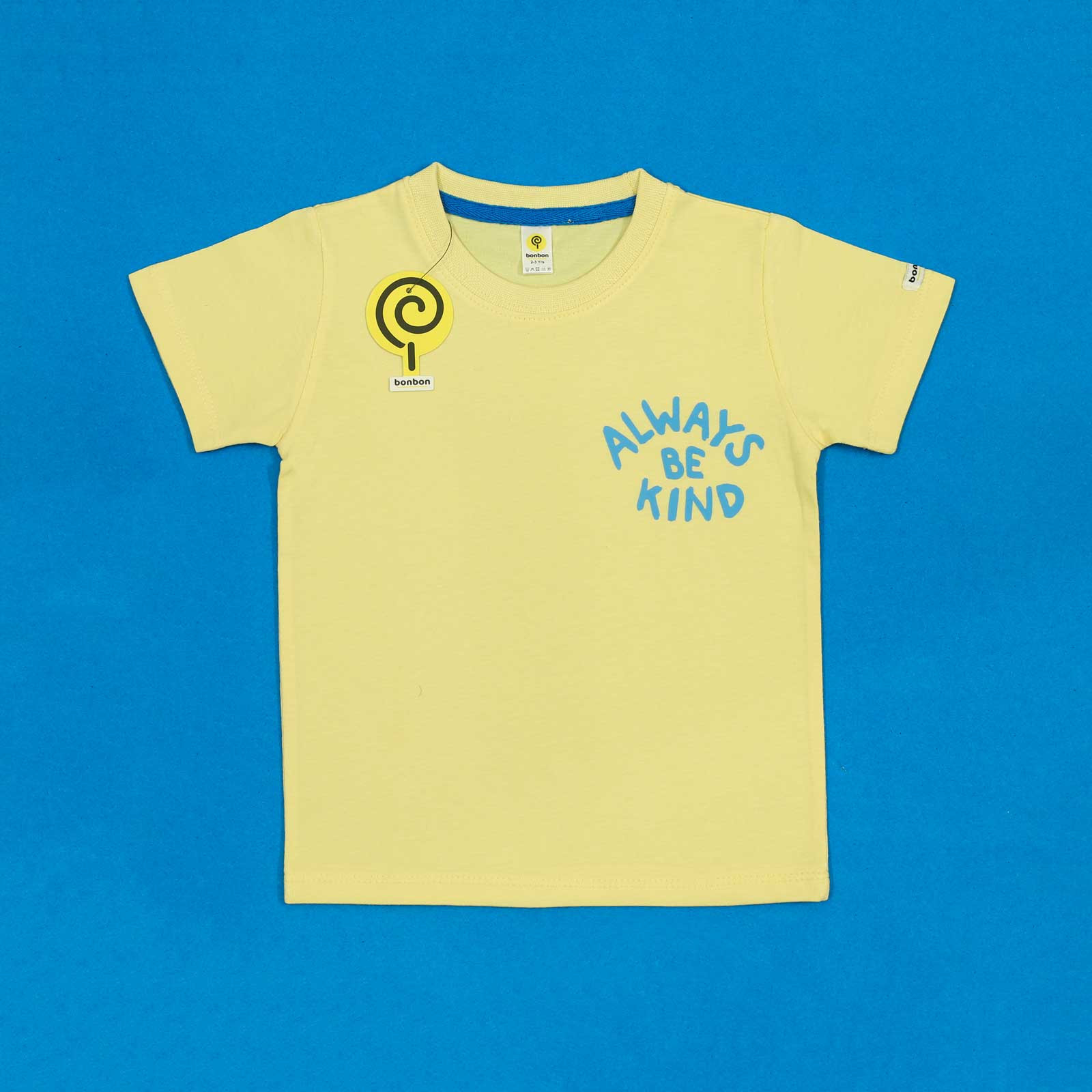 Always Be Kind Lemon Yellow Tee