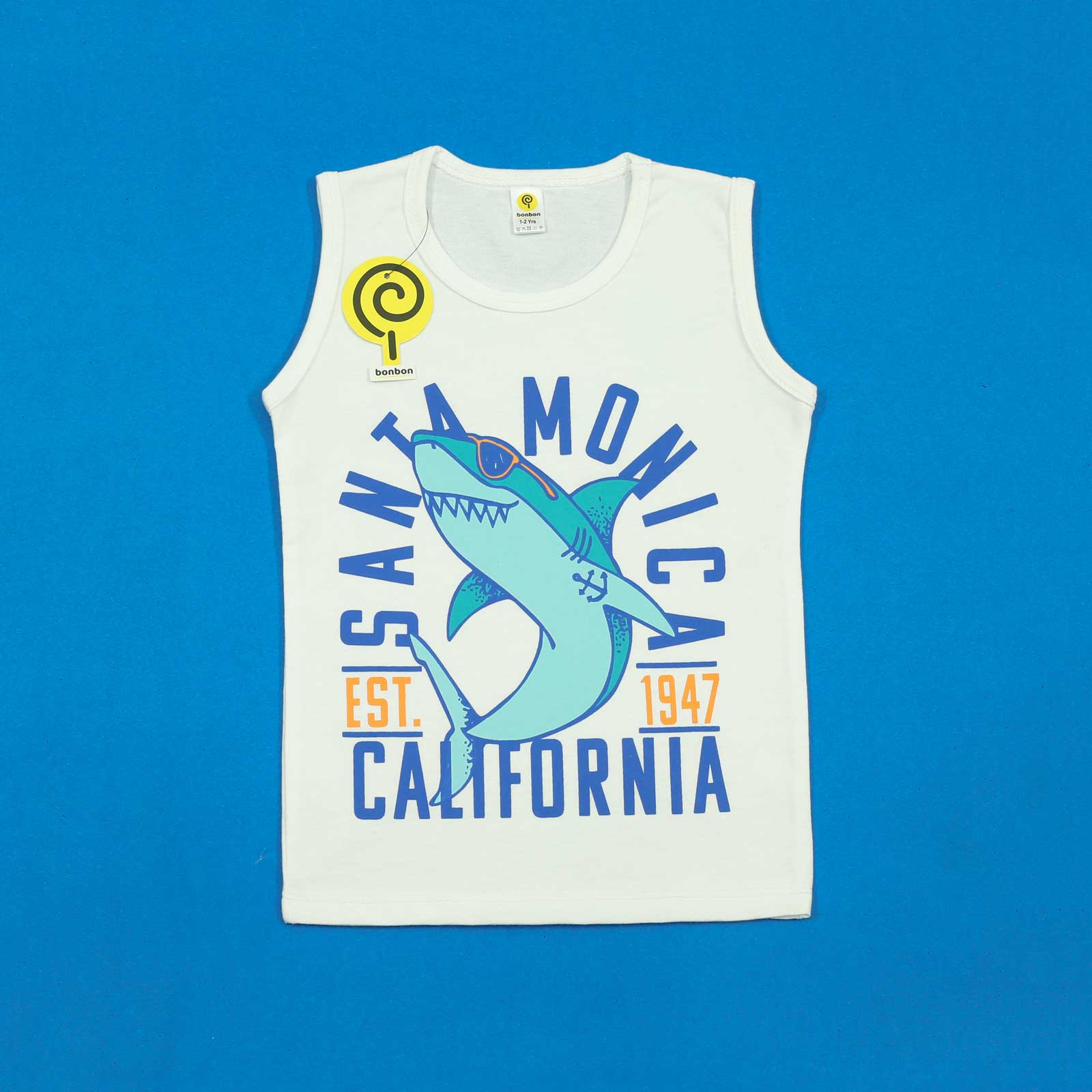California White Tank Top