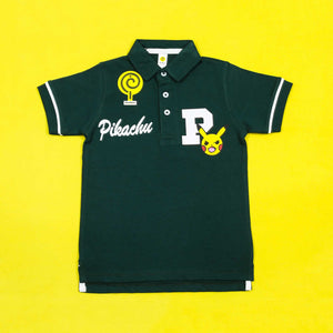 Pikachu Green Polo