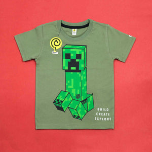Minecraft Moss Green Tee