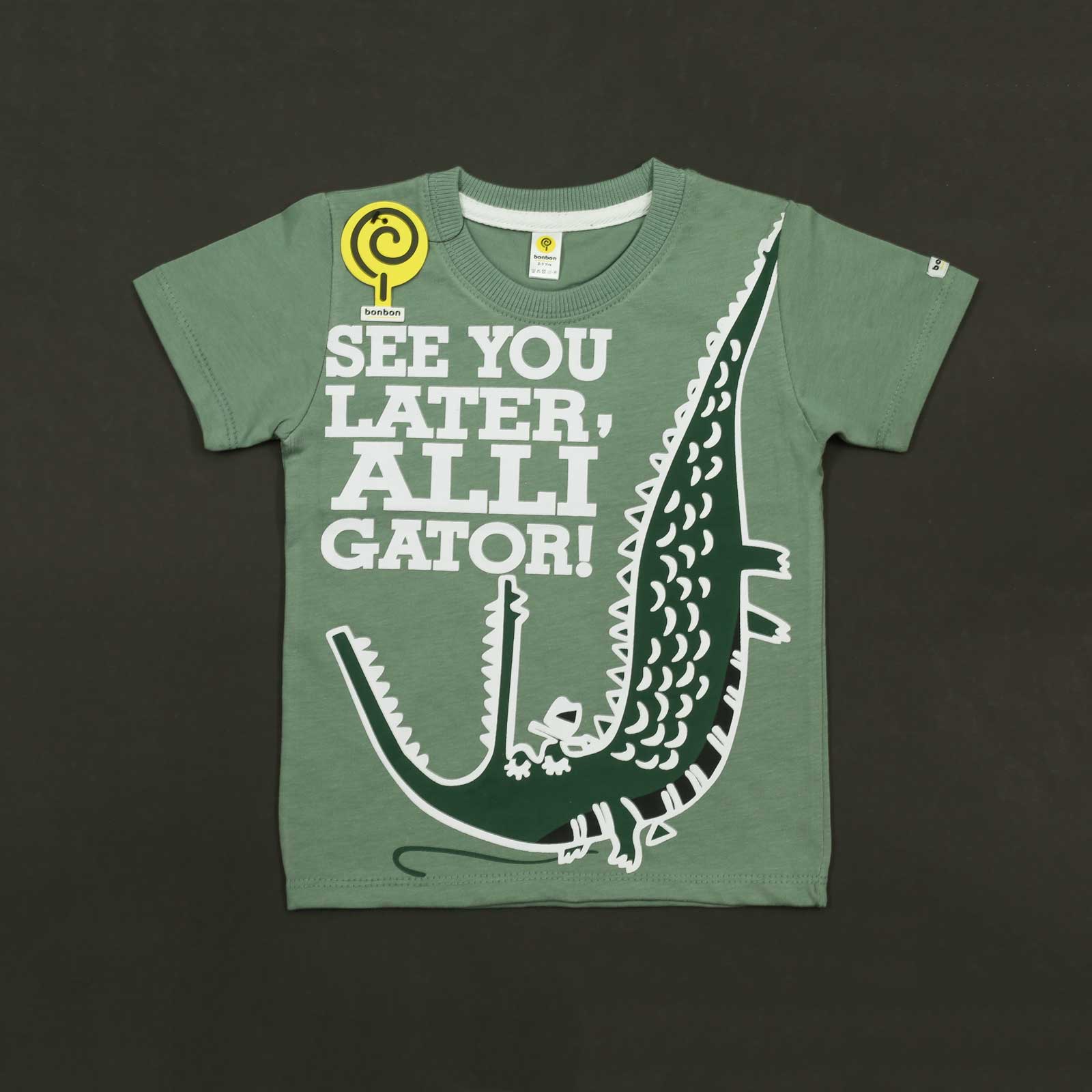 Later-Alligator Asparagus Tee