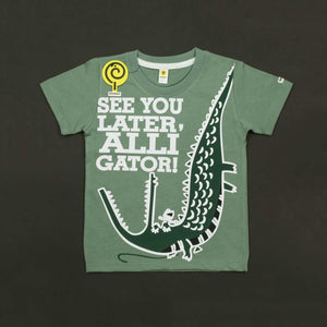 Later-Alligator Asparagus Tee