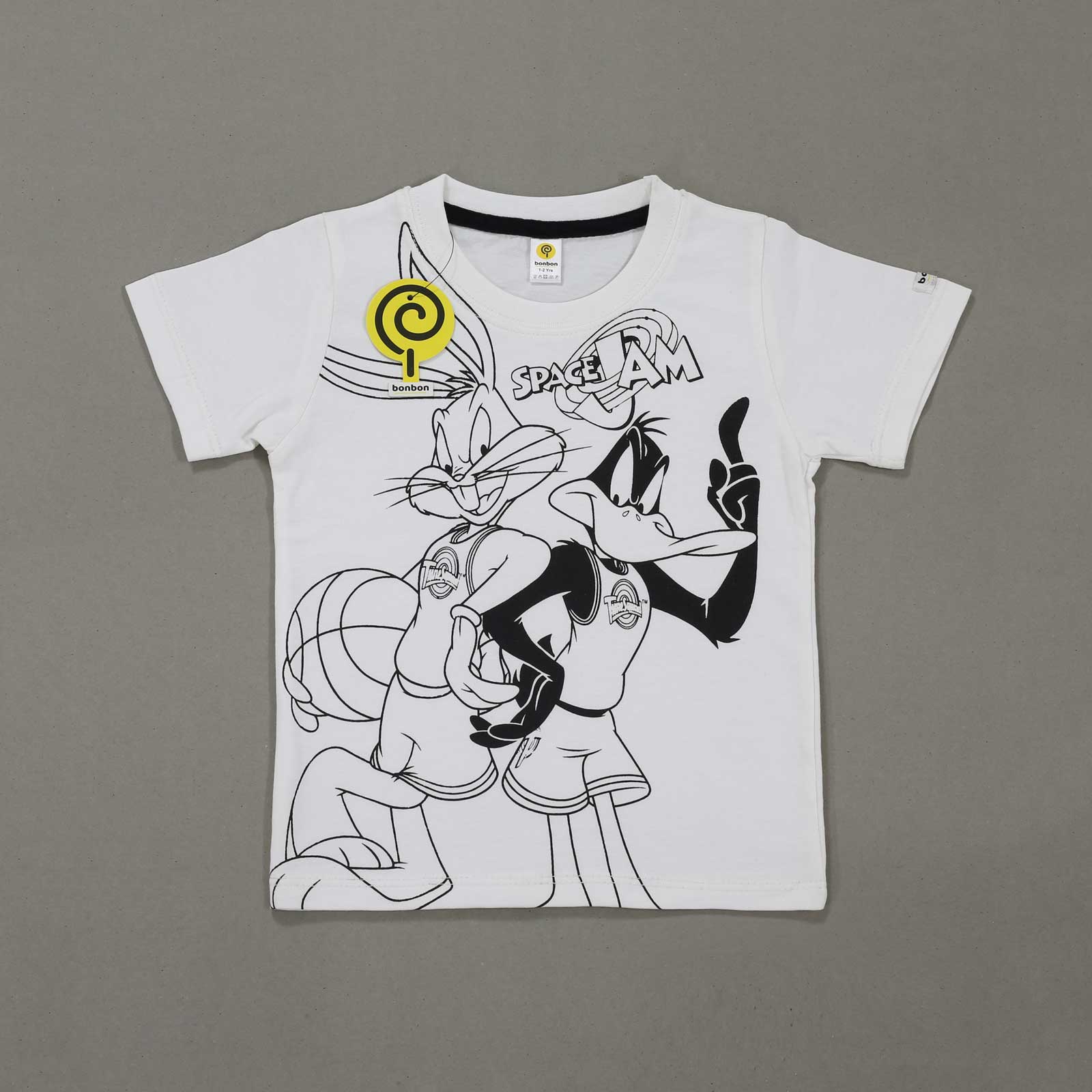Space Jam White & Black PJ's