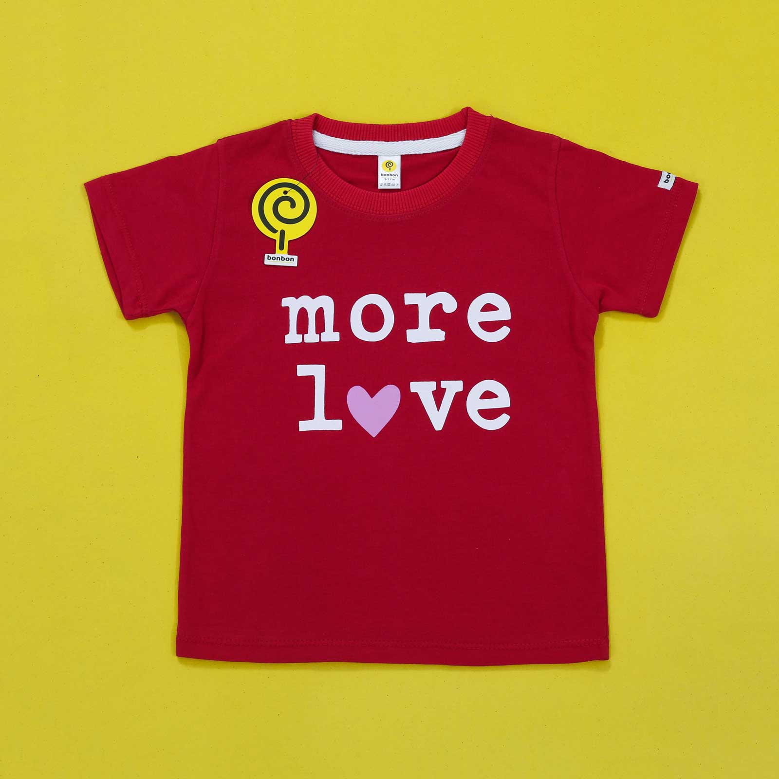 More Love Red Tee