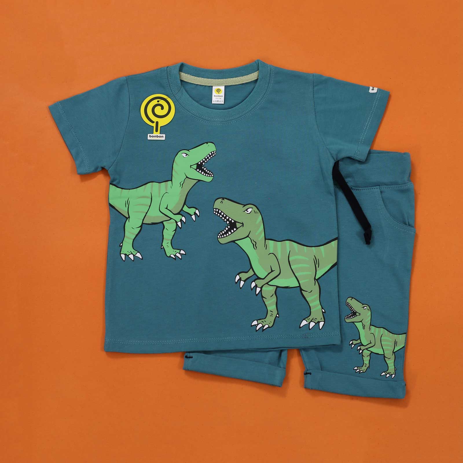 Jurassic World Teal Twinset