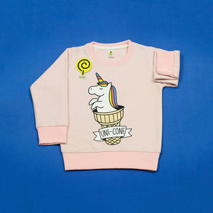 Uni-Cone Baby Pink Sweatshirt