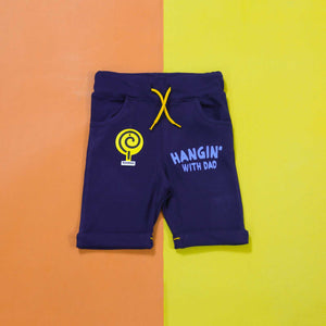 Hangin With Dad Navy Shorts