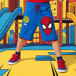 Load image into Gallery viewer, Spider-Man Royal &amp; Red Shorts
