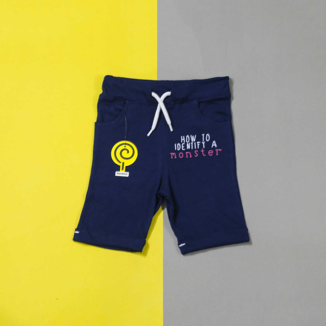 Monster Big Hands Brown & Navy Twinset