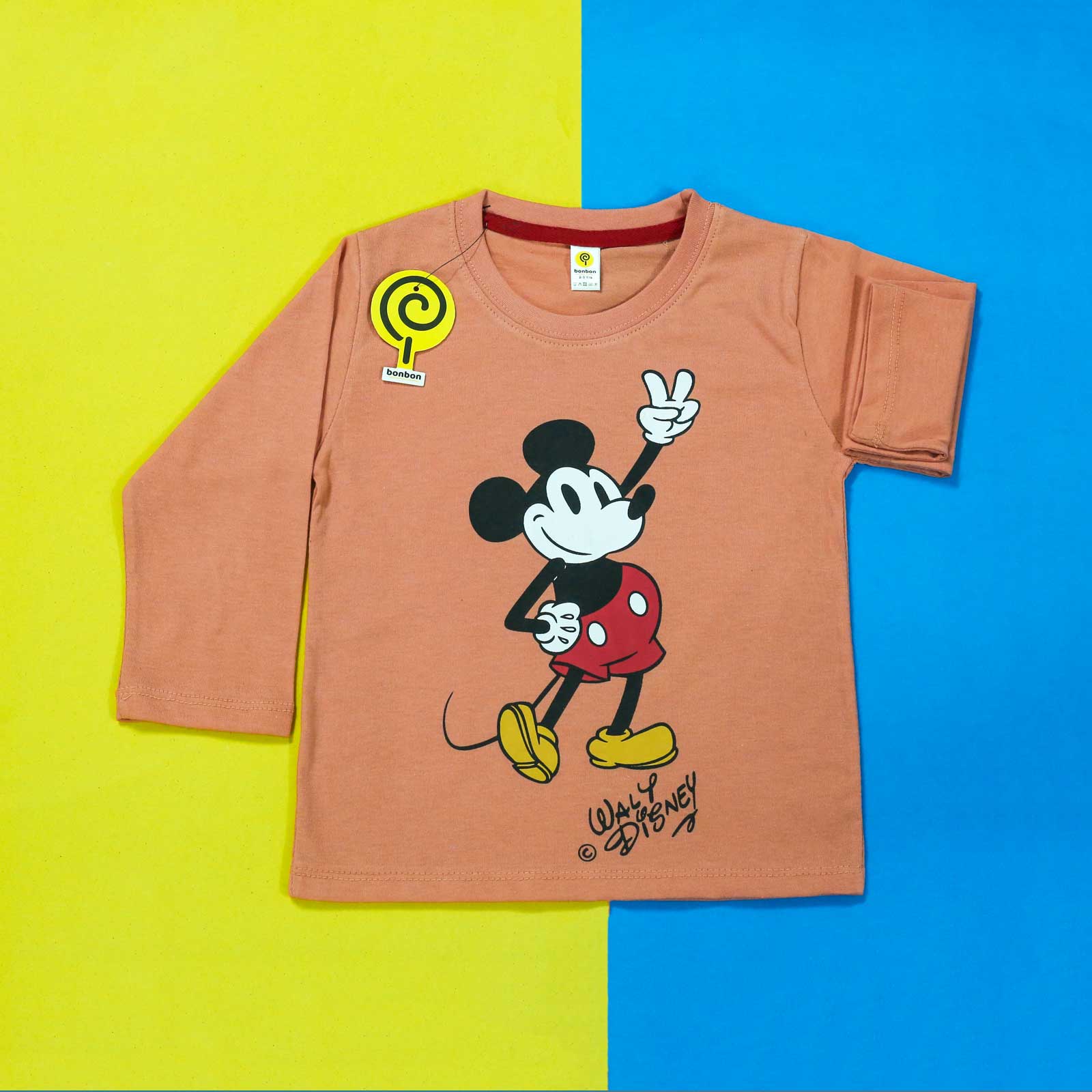 Walt Disney Cantaloupe & Maroon PJ's