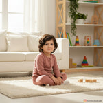 Load image into Gallery viewer, Muted Mocha Full-Sleeves PJ's
