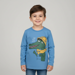Load image into Gallery viewer, See You Later Sky Full-Sleeves Tee
