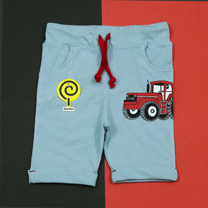 Tractor Sky-Blue Shorts