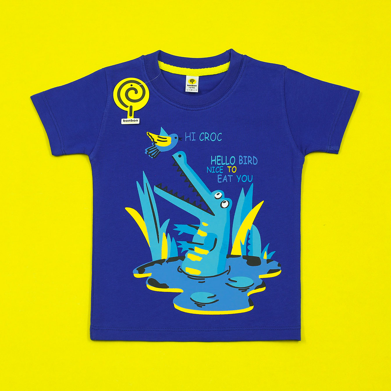 Wild Encounter Royal-Blue Tee