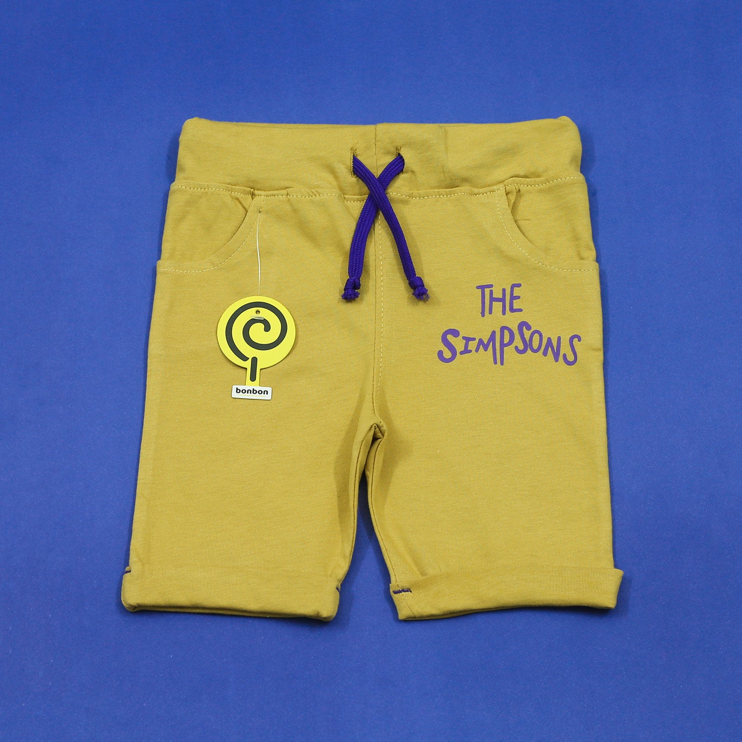 The Simpsons Goldenrod Shorts