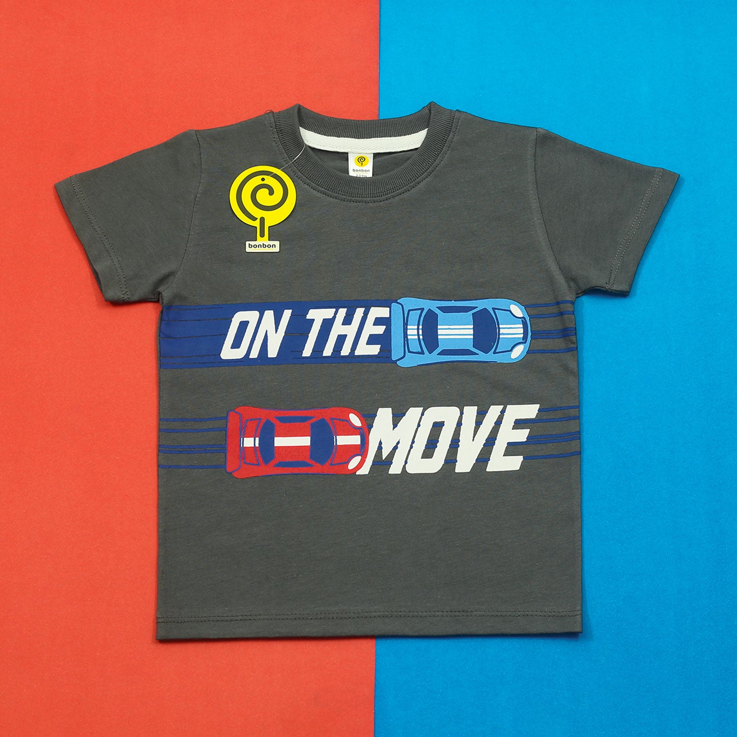 On The Move Mouse Grey Tee