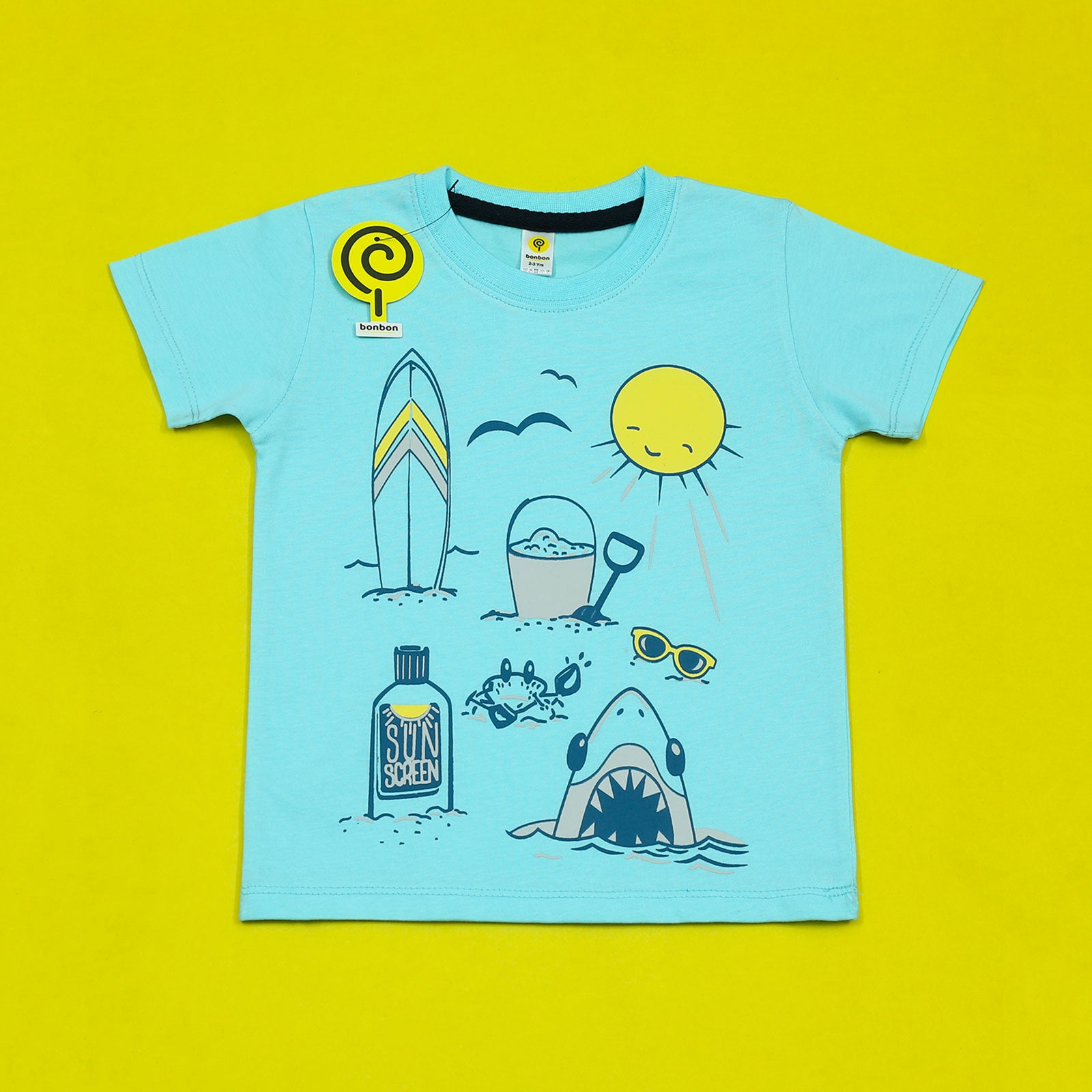 Beach Sky Blue Tee