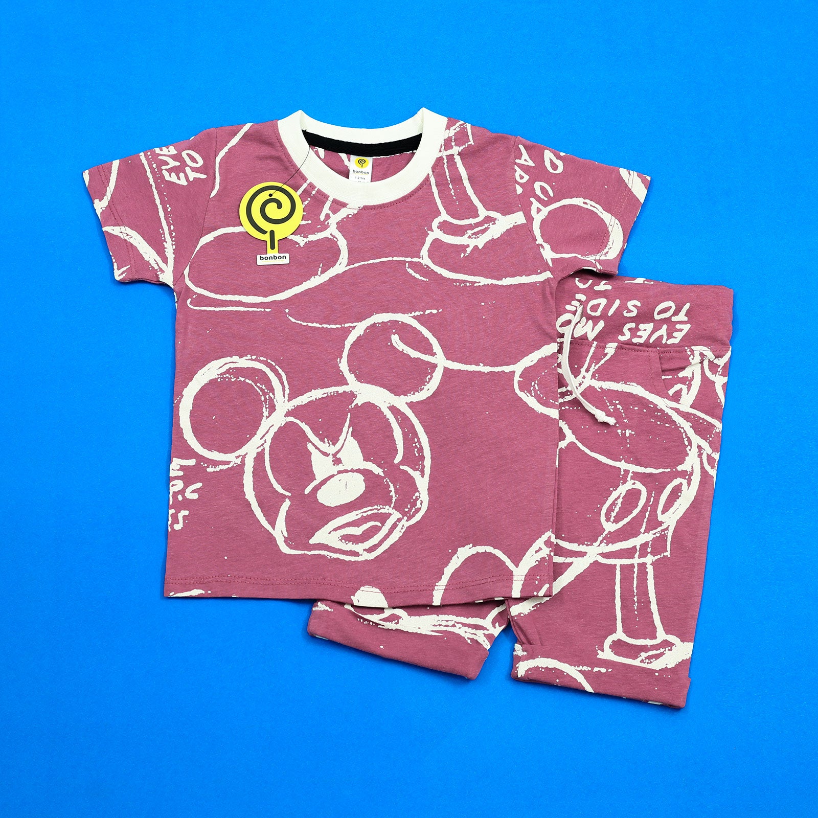 Mickey All-Over Printed Twinset