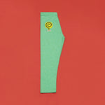 Load image into Gallery viewer, Light Emerald Textured Tights
